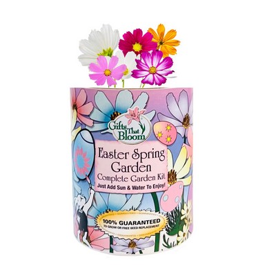 Easter/Spring Garden in Eco-Friendly Grocan